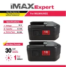 2X 18V 3.3AH Nimh Battery For Milwaukee 48-11-2200, 48-11-2230, 48-11-2232. Fixed Price $92.99.