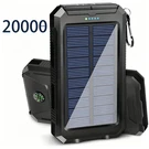 20000MAH Usb Portable Charger Solar Power Bank, Dual 5V Output. Fixed Price $8.50.