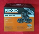 Ridgid AC8609340SB 18V 4.0AH Max Output Starter Kit. Fixed Price $89.95.