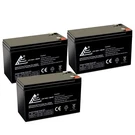 3 Packs: 12V 9AH Sealed Lead Acid Battery For Atv E-bike Emergency Replacement. Fixed Price $64.99.