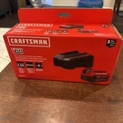 Craftsman V20 5AH Lithium-ion Battery And Charger Starter Kit CMCB205-CK. Fixed Price $65.00.