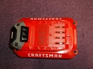 Craftsman CMCB2011 Volt 1.5 Ah Battery Pack. Fixed Price $25.00.