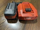 Hilti B36/5.2 Li-lon Battery And Charger 4/36-350. Fixed Price $400.00.
