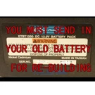 Re-build Service For Blue-point ETBT1200 Ni-mh Volt Battery. Fixed Price $66.00.