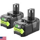 Nicetoro 2PACK 5000MAH Replacement For Ryobi 18V Battery P102 P103 P104 P105. Fixed Price $77.42.