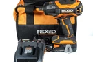 Ridgid Octane 18V Brushless 1/2-INCH Impact Wrench Tool With 2AH Battery Charger. Fixed Price $117.99.