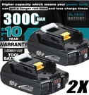 2PACK For Makita 18V Battery 3.0AH Li-ion BL1830 BL1850 BL1840 BL1860B Lxt Tool. Fixed Price $28.99.