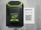 New Genuine Greenworks Ultrapower 60VOLT 4.0 Ah Lithium Ion Battery LB6041. Fixed Price $109.95.