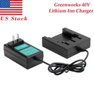 40V Charger For Greenworks G-max 29462 29463 29472 24252 29302 Li-ion Battery. Fixed Price $19.91.