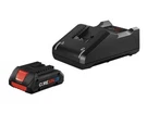 Bosch CORE18V Starter Kit With 4.0 Ah Compact Battery (GXS18V-15N15). Fixed Price $74.99.