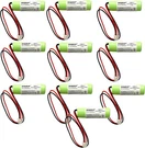 10PCS Hqrp Emergency Exit Light Batteries For Unitech AA900MAH OSA268 Osi. Fixed Price $80.95.