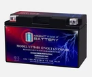 Mighty Max YT7B-BS 12V 6.5AH Replacement Battery For Yuasa Motorcycle. Fixed Price $75.99.