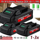 For Milwaukee M18 18V Cordless Lithium System Tools Battery/ Dual Charger Ra. Fixed Price $72.19.