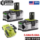 Battery Charger For Ryobi P108 Volt One Plus High Capacity Lithium-ion. Fixed Price $21.93.