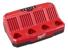 Milwaukee 48-59-1204 M12 Four Bay Sequential Charger. Fixed Price $139.00.