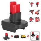 Battery Adapter For Dewalt 20V & Milwaukee 18V Tools - DM20M12. Fixed Price $15.59.