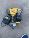 Dewalt 20 Volt Max Xr Brushless 15 Degree Coil Roofing Nailer # DCN45RN. Fixed Price $305.00.