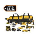 Dewalt DCK940D2 20V Brushless/brushed 9-TOOL Combo Kit Li-ion Batt Yellow/bla. Fixed Price $990.00.