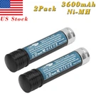 2PCS 3.6V 3.6AH Ni-mh Battery For Black & Decker VP100 VP105 VP110 VP130 VP143. Fixed Price $24.91.