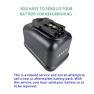 Rebuild Service For Hall L3000SM Battery. Fixed Price $175.00.