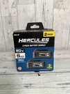 Hercules HC01-2P 20V Lithium-ion 5AH Battery 2-PACK, Black,. Fixed Price $87.99.