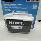 Hart HPB05 20 Volt 6.0AH Lithium-ion Battery Board Fuel Gauge Sealed New. Fixed Price $109.99.