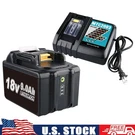 6.0AH/8.0AH Li-ion Battery For Makita 18V Lithium Lxt BL1860B BL1850B BL1840B. Fixed Price $70.13.