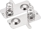 Meccanixity Battery Spring Plate Aa Contact Nickel 20 Pcs. Fixed Price $10.07.