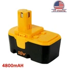 4.8AH Volt New For Ryobi P100 One+ Plus Ni-mh Battery P101 13022 ABP18. Fixed Price $20.93.