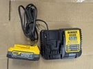 Dewalt Powerstack Battery & Charger Set DCBP034C. Openbox New-no Retail Package. Fixed Price $59.00.