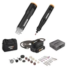 WX989L Worx 20V Makerx 2PC Combo Kit - Rotary Tool + Heat Gun. Fixed Price $119.99.
