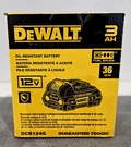 Dewalt DCB124G 12V Max Oil-resistant 3.0AH Battery 2020 Nib. Fixed Price $67.99.