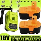 1/2PACK For Ryobi Plus Volt Ni-mh Battery P100 13022 ABP1801 /charger. Fixed Price $54.00.