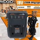 New Battery Charger For Ridgid R840085 Lithium Rigid 18V R840087 R840083. Fixed Price $25.99.