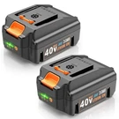 40V 3.0AH Battery Pack - Compatible With Worx WG180 WG280 WG380 WG580 Tools. Fixed Price $77.99.