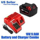 Lizone 9.0AH For Milwaukee 18V XC8.0 High Capacity Battery And Charger Combo Kit. Fixed Price $89.60.