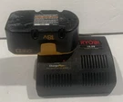 Ryobi 18 Volt Charger & Battery One + Plus 1400667. Fixed Price $12.95.