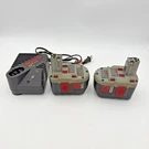Bosch Oem BC004 7.2V-24V Battery Charger + 2.4AH Batteries Tested Working. Fixed Price $89.95.