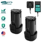 For Porter Cable PCL12BLX PCL12C PCL120DDC 12V 3.5AH Li-ion Battery/charger. Fixed Price $55.01.