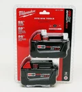 Milwaukee 48-11-1852 M18 Xc 5.0AH 2PK Brand New. Fixed Price $128.89.