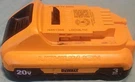Dewalt 20V Lithium-ion 3AH Power Tool Battery Yellow N451395. Fixed Price $30.00.