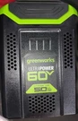 Greenworks Ultrapower LB6051 60V 5.0AH Lithium-ion Battery Black. Fixed Price $100.00.