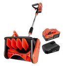Voltask Cordless Snow Shovel, 24V 13-INCH 4-AH Blower, Battery. Fixed Price $443.99.