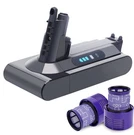 Biswaye Upgraded 25.2V 5000MAH Replacement Battery For Dyson Cyclone V10 SV12 E1. Fixed Price $44.00.