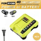 Charger For Ryobi 40V OP404 OP406A OP4015 OP4026A OP4030. Fixed Price $20.59.