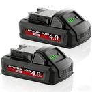 Junwood 2PACK 4.0AH Replacement For Milwaukee M18 Battery 18V Black 4.0-2. Fixed Price $68.23.