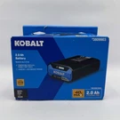 New Kobalt 2.0 Ah Battery 40V Max Lithium-ion 3809903. Fixed Price $81.99.