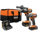 Ridgid 18V Brushless Cordless Tools Combo Kit Hammer Drill Impact Driver R9208. Fixed Price $219.00.