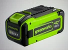 Greenworks 40V Battery 8AH High Power Lithium-ion BAF749. Fixed Price $199.00.