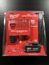 Milwaukee M18 18V 5.0AH Battery Charger Lithium-ion Xc Starter Kit 48-59-1850. Fixed Price $98.00.